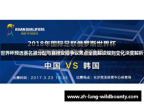 世界杯预选赛名额分配与赛程安排争议焦点全面解读规则变化深度解析